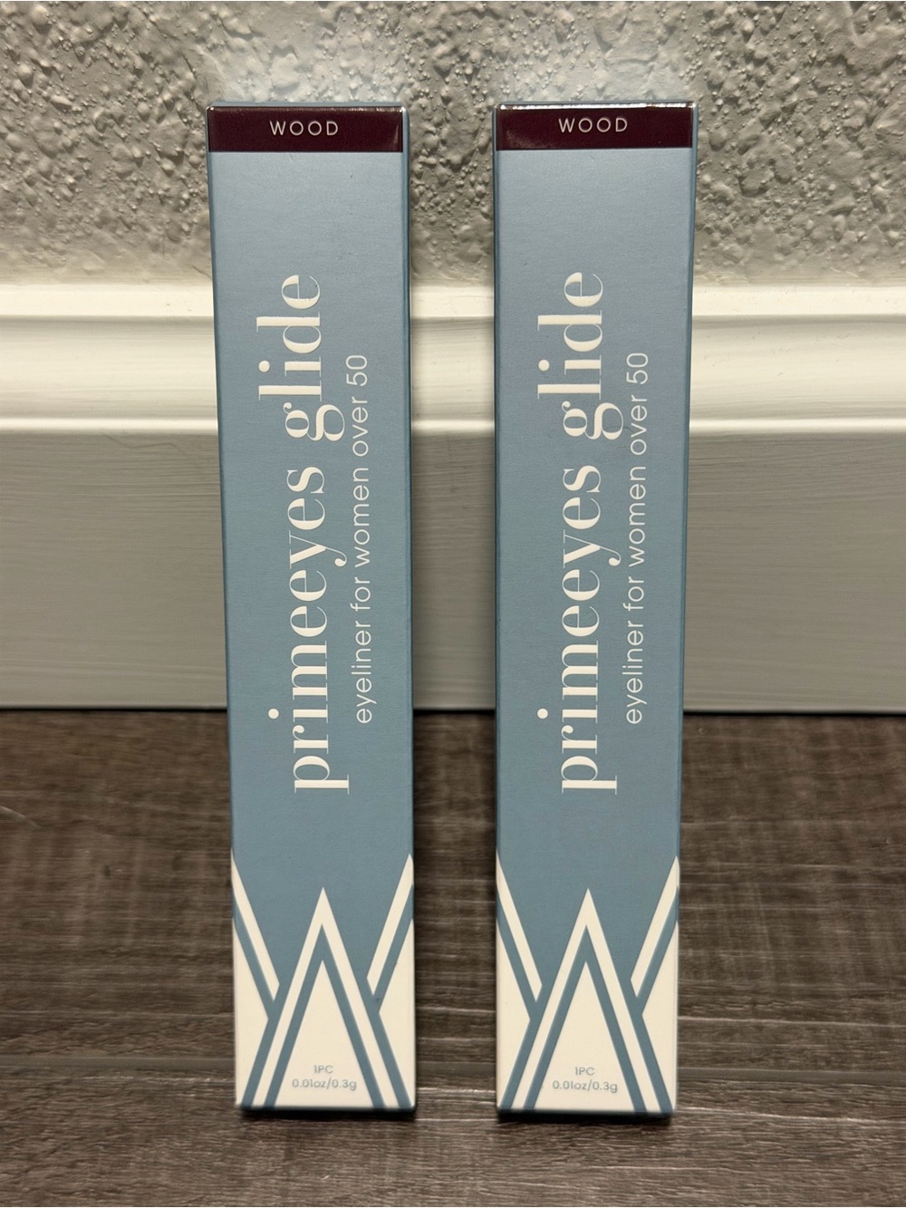 2 PACK Prime Prometics Prime Eyes Glide Eyeliner, WOOD eyeliner for mature skin